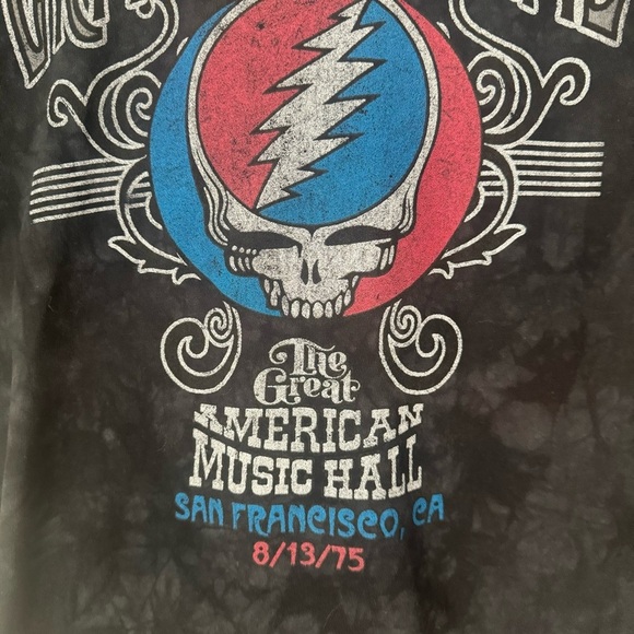 GRATEFUL DEAD Liquid Blue Great American Music Hall San Francisco Graphic Tee M - Picture 6 of 10